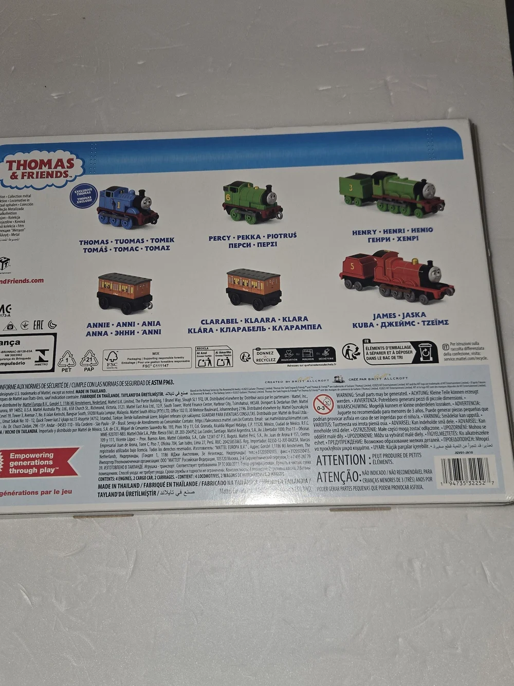 Thomas and Friends 2025 Sodor Adventure Pack Metal Collection Brand New